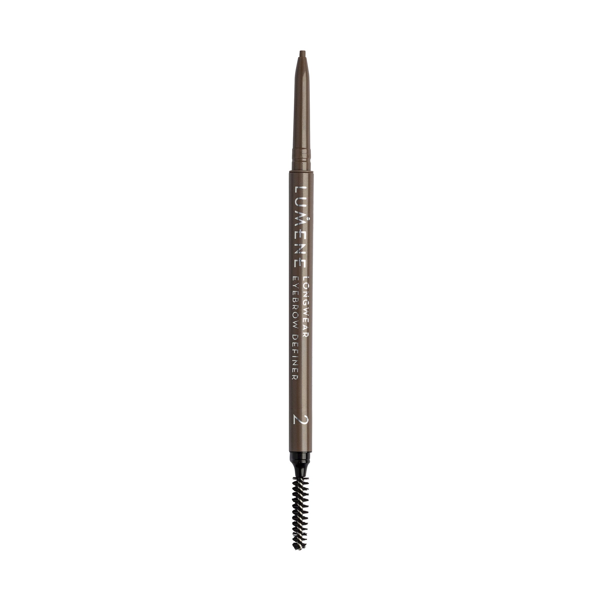 Автоматичний олівець для брів Lumene Longwear Eyebrow Definer з щіточкою, 02 Taupe, 0.09 г